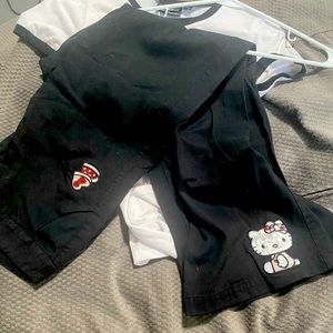 Hello kitty shirt and pants set modcloth